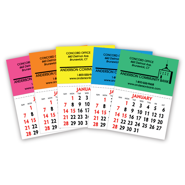 Kwik-Stik® Vibrant Maxi Calendars