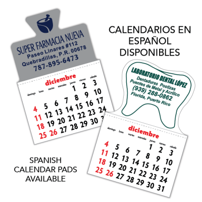 Alternative view of Kwik-Stik® Dome Shaped Smooth White Vinyl with Calendar Pad
