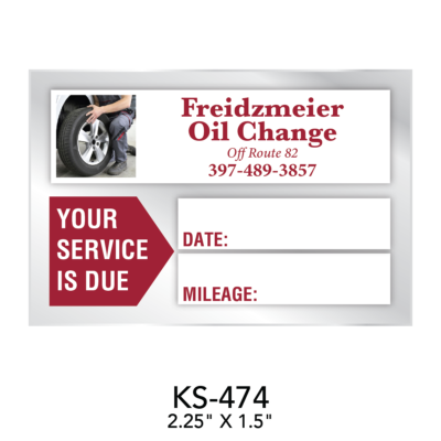 Alternative view of Static Service Reminders (FULL Color)