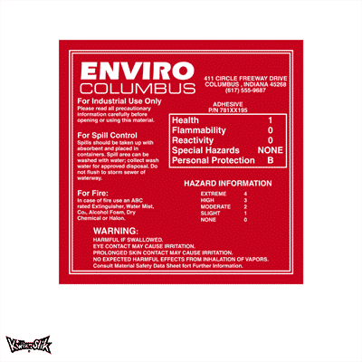 Kwik-Stik® Custom Long-Term Vinyl Decals w/ Permanent Adhesive (FULL Color)